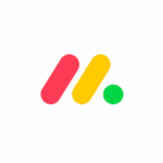 Monday.com logo - Work management and collaboration platform branding