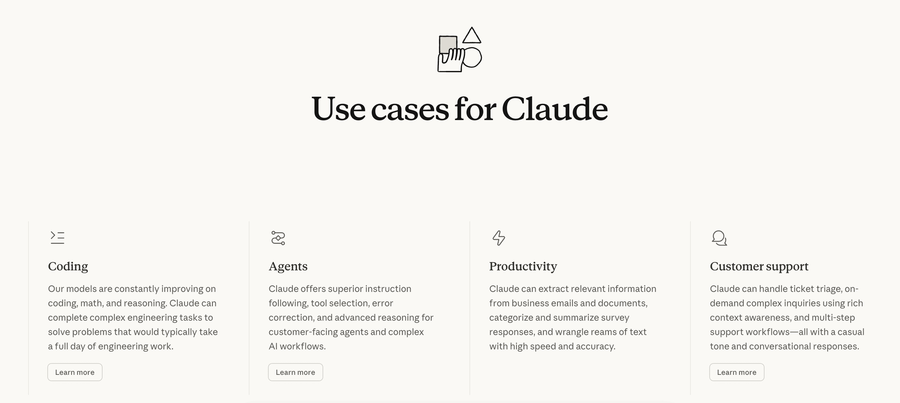 Anthropic Claude Features - Overview of capabilities and available tools