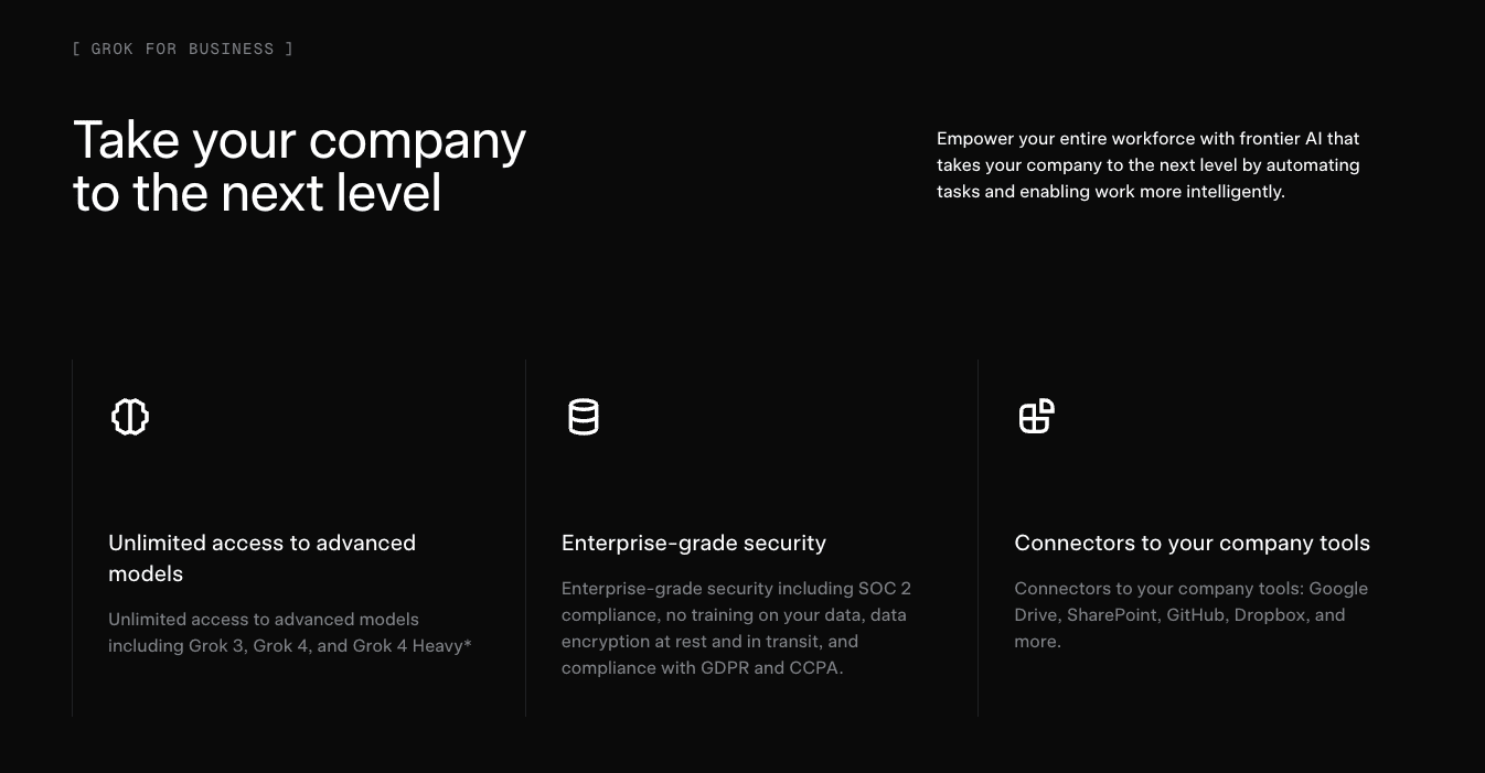 Grok Features - Overview of capabilities and available tools