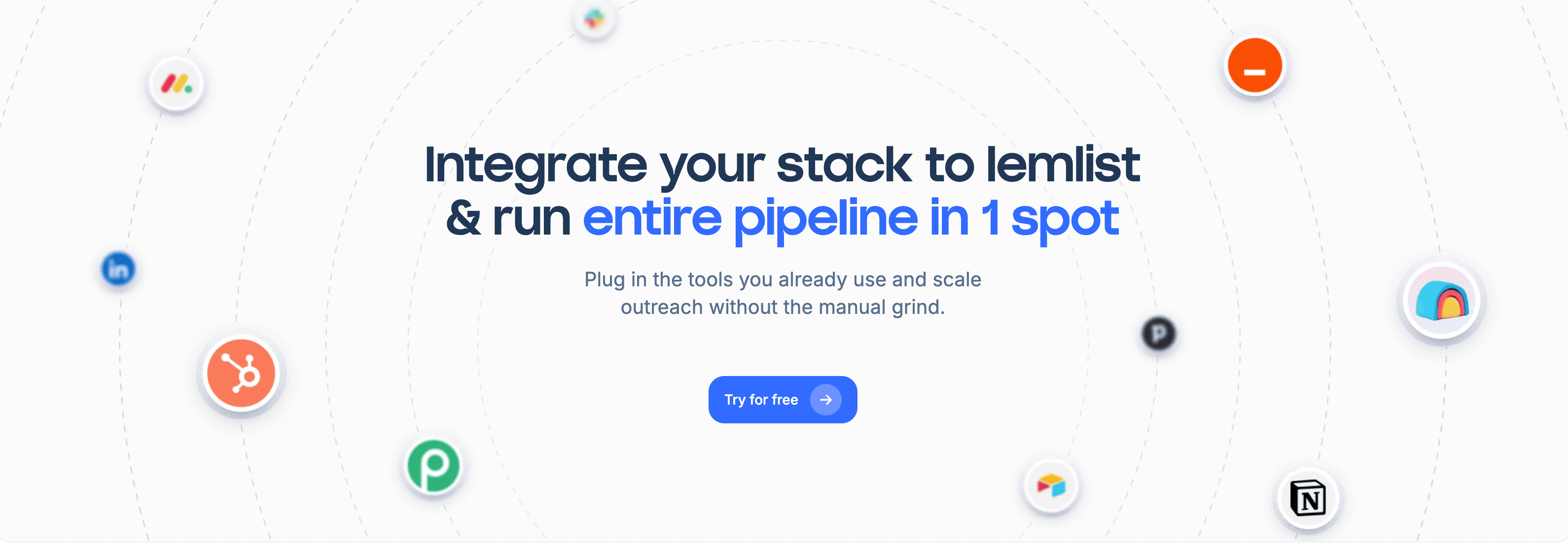Lemlist Integrations - Connectors and compatibility with other tools
