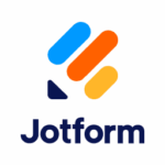 Logo de Jotform con un diseño moderno y el nombre de la marca