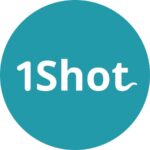 Logo de 1Shot API avec une typographie moderne et des éléments graphiques distinctifs