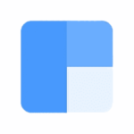 Logo Clearbit avec un design moderne et le nom de l'entreprise en noir