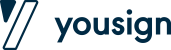 Logo de Yousign, service de signature électronique.